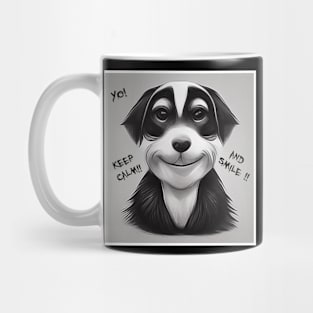 smile dog Mug